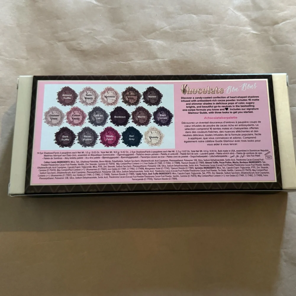 Too Faced Chocolate BonBons Eyeshadow Palette - Brown & Pink - Picture 2 of 5